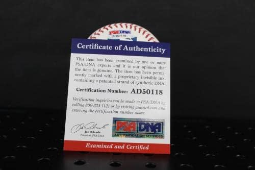 Ryan Braun İmzalı Beyzbol İmzası Otomatik PSA / DNA AD50118 - İmzalı Beyzbol Topları