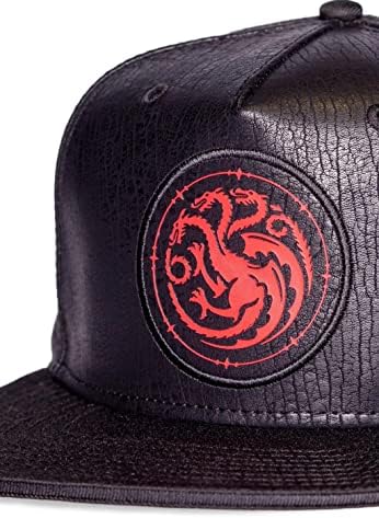 Oyun thrones Beyzbol Şapkası Ejderha Evi Logo Resmi Siyah Snapback