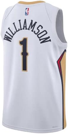 Nike Zion Williamson New Orleans Pelicans Icon Edition Swingman Forması-Lacivert