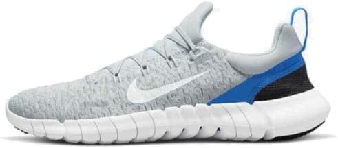 Nike Erkek Free Run 5.0 Koşu Ayakkabısı Gri / Beyaz Mavi Beden 8