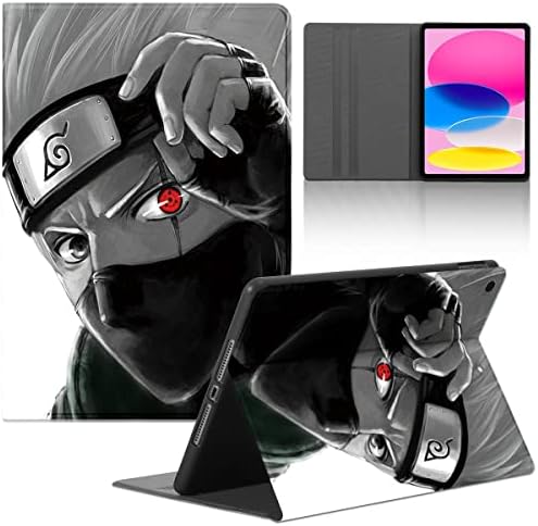 Serin Anime iPad kılıfı 10th Nesil Kılıf 2022 iPad 10.9 İnç-Anime Baskılı Funda Folio Kapak Deri Kılıflar Erkek Kız