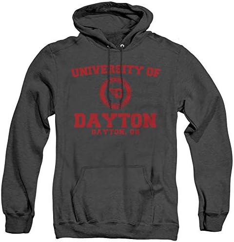 Dayton Üniversitesi Resmi Daire Logosu Unisex Yetişkin Pull-Over Hoodie