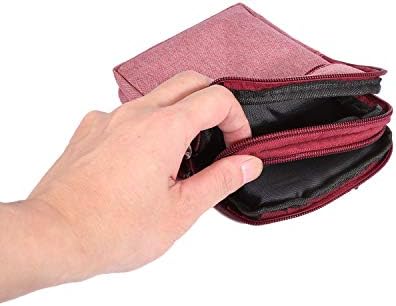 Kılıf Kılıf Spor Açık Kemer Kılıfı, Evrensel Rahat Bel Kılıfı, cep telefonu cüzdanı bel çantası Erkekler için Cüzdan