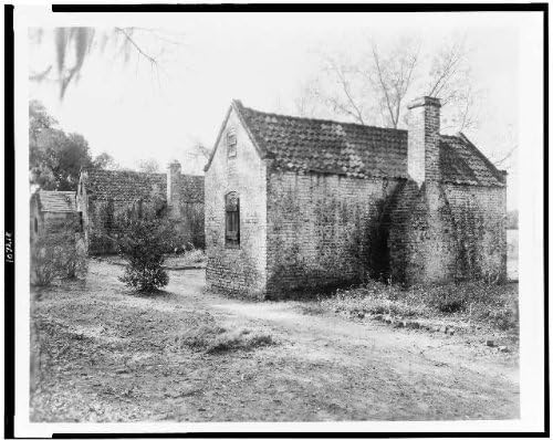 Tarihsel Bulgular Fotoğraf: Christ Church Cemaati, Boone Hall Kabinleri, Charleston County, Güney Carolina, SC, 1937