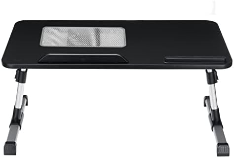 ZLXDP USB Soğutma Fanı Dizüstü Bilgisayar Masası Taşınabilir Ayarlanabilir Katlanabilir Bilgisayar Masaları Dizüstü
