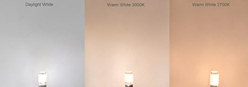 HERO-LED 1142-51S-WW Süngü BA15D Taban 120 Volt LED Yedek Ampul, 3,5 W, 35W Eşit, Sıcak Beyaz 3000K, 5'li Paket(Kısılabilir