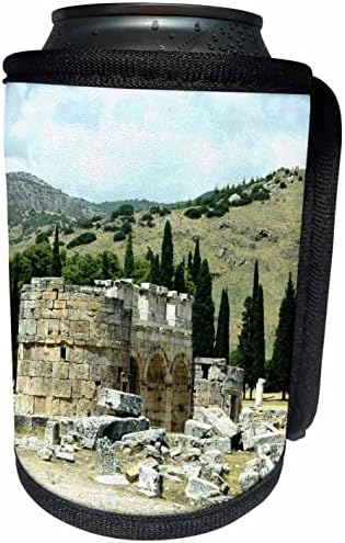 3dRose Yuvarlak Kuleler Frontinus Kapısı Hierapolis-Can Soğutucu Şişe Sargısı (cc-364772-1)