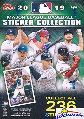 2019 Topps MLB Beyzbol Çıkartmaları ÖZEL 16 Kutu Fabrika DURUMDA 640 Etiket ve 16 Koleksiyon Posterleri! Mike Trout,