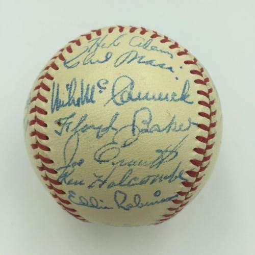 En iyi 1950 Chicago White Sox Takımı İmzaladı Amerikan Beyzbol Ligi JSA COA İmzalı Beyzbol Topları
