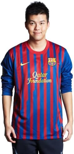 Nike 2011-12 Barcelona Home Uzun Kollu Futbol Forması