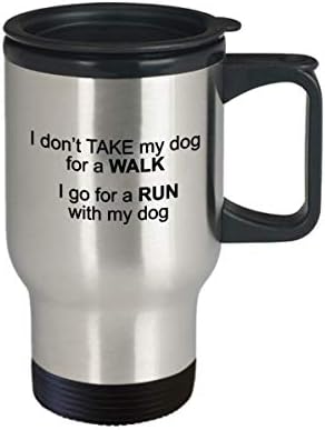 Köpeğimi yürüyüşe çıkarmam. Köpeğimle koşuya çıkıyorum. Seramik Kahve / Çay bardağı. Anne, baba, teyze, Amca, Büyükanne,