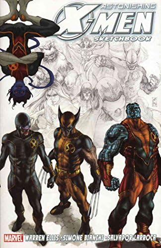Şaşırtıcı X-Men Eskiz Defteri Özel 1 VF; Marvel çizgi romanı / Warren Ellis