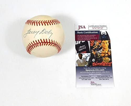 Larry Doby, Resmi OAL Beyzbol JSA Otomatik İmzalı Beyzbol Toplarını İmzaladı