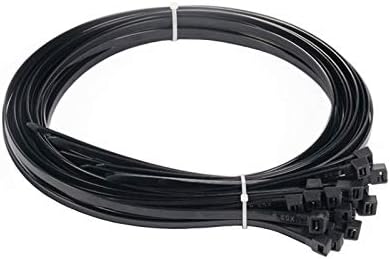 küçük zip bağları 6 inç siyah ince plastik kablo bağları paket başına 500 naylon bağları sarar dış mekan kullanımı