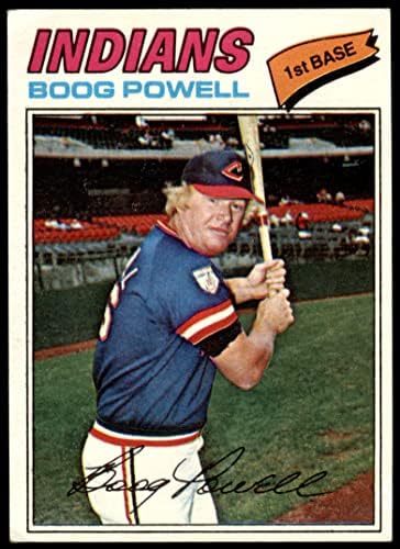 1977 Topps 206 Boog Powell Cleveland Kızılderilileri (Beyzbol Kartı) ESKİ Kızılderililer
