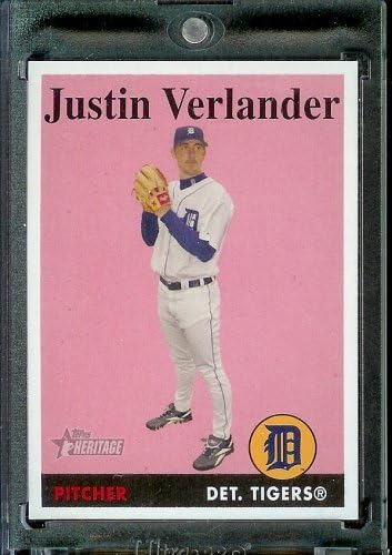 2007 Topps Miras Beyzbol Kartı 296 Justin Verlander