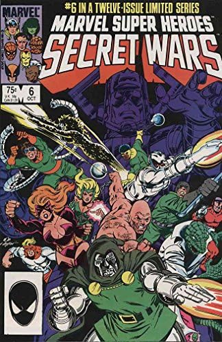 Marvel Süper Kahramanlar Gizli Savaşları 6 VF; Marvel çizgi romanı