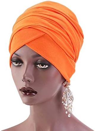 BBSJ Kadın saç bonesi Pamuk Şapkalar Uzun Eşarp İç Hicap Hindistan Türban Kafa Şapka Bayan Saç Şekillendirici Aksesuarları