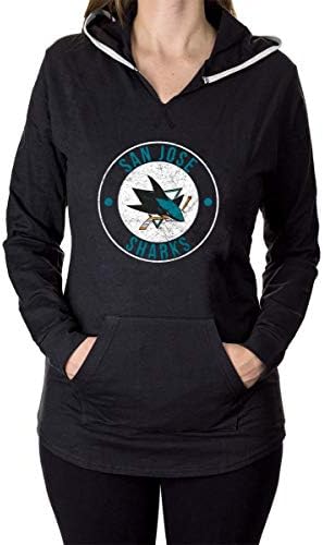 NHL Bayanlar Resmi Takım Logosu Fransız Havlu Örtbas Moda Hoodie Tunik