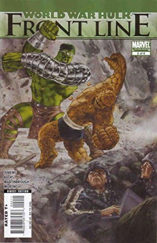 Dünya Savaşı Hulk: Cephe Hattı 2 VF; Marvel çizgi romanı / Hulk vs Şey