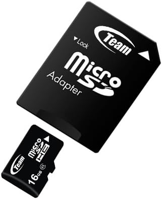 16GB Turbo Hız Sınıfı 6 microSDHC Hafıza Kartı Sanyo PRO-200 PRO-700 için. Yüksek Hızlı Kart, ücretsiz bir SD ve USB