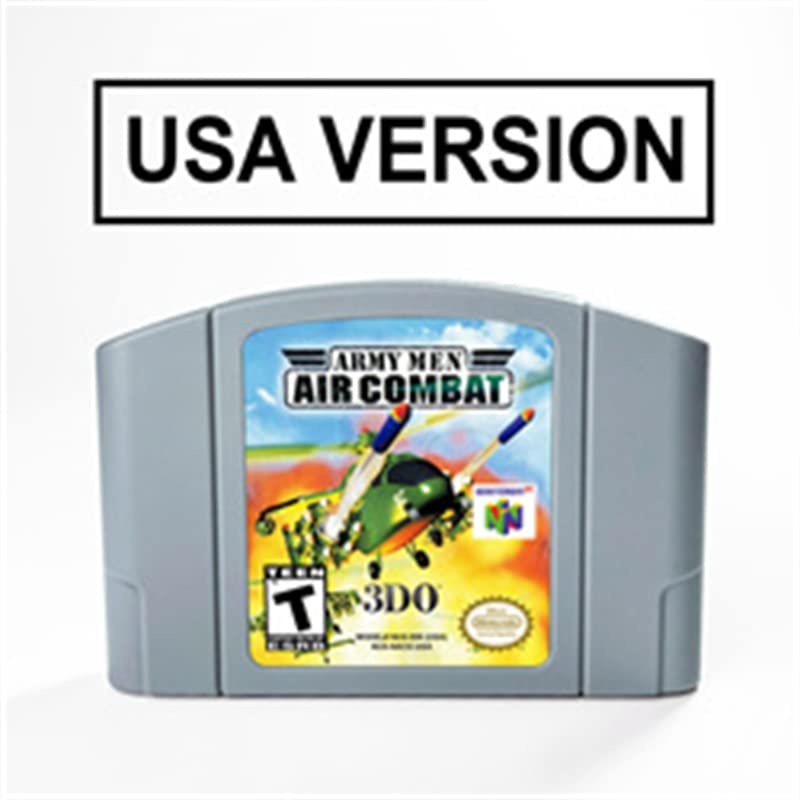 Ordu Erkekler Hava Muharebe 64 Bit Oyun Kartuşu ABD Versiyonu NTSC Formatı