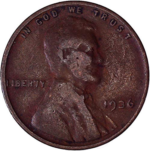 1936 Lincoln Buğday Cent 1C Fuarı