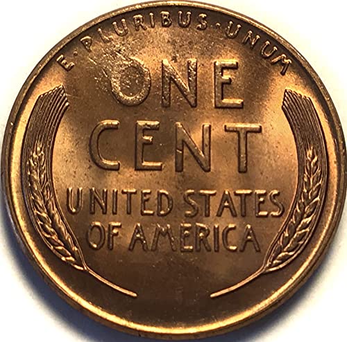 1945 P Lincoln Buğday Senti Kırmızı Kuruş Satıcı Mint State
