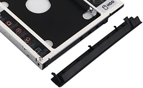 DY-tech 2nd HDD SSD sabit disk Muhafaza Caddy için HP Elitebook 8560w 8570w 8760w 8770w Ön Çerçeve ve Montaj Braketi