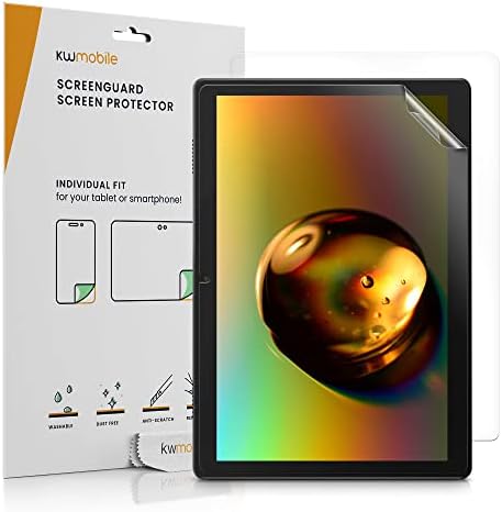 kwmobile 2X Ekran Koruyucuları ile Uyumlu Lenovo Tab M10 (2022) - Tablet için Ekran Koruyucu Seti Filmi