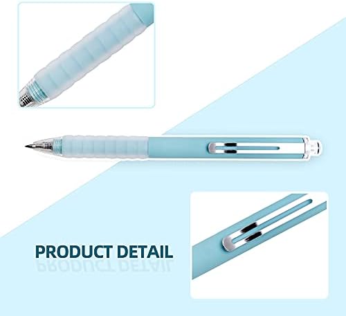 Linbsunne Tükenmez Kalemler Orta Noktası 1mm Siyah Mürekkep Çalışma Kalem ile Süper Yumuşak Kavrama Tükenmez Kalem