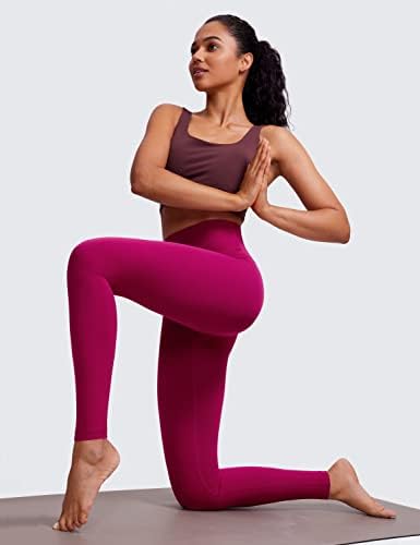 CRZ YOGA Butterluxe Ekstra Uzun Tayt Uzun Boylu Kadınlar için 30 İnç Yüksek Belli Atletik Egzersiz Tayt Yumuşak Yoga