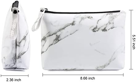 Kozmetik Çantası Seyahat Makyaj Çantası Çanta için Küçük Makyaj fermuarlı çanta Pu Deri Makyaj Çantası Kozmetik Çantaları