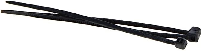 Bettomshin Kablo Zip Bağları 3.15 İnç x 0.07 İnç(L x W) Kendinden Kilitleme Naylon Kravat Sarar Siyah 1000 Adet