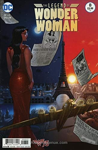 Wonder Woman Efsanesi, (2. Seri) 8 VF; DC çizgi romanı