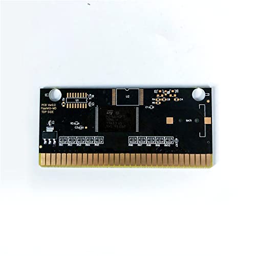 Aditi Kralı Canavarlar-ABD Etiket Flashkit MD Akımsız Altın PCB Kartı Sega Genesis Megadrive video oyunu Konsolu (Bölge