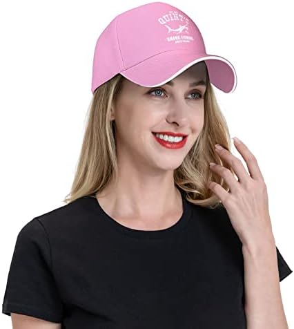 Quints Köpekbalığı Balıkçılık Jaws beyzbol şapkası Erkek Güneş Kapaklar Yıkanabilir Ayarlanabilir kadın beyzbol şapkası