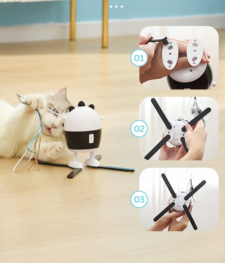 Lazer Projeksiyon ile LADUMU İnteraktif Kedi Teaser Eğitim için Benzersiz İnteraktif Kedi Oyuncak Pet Oyuncak Pet