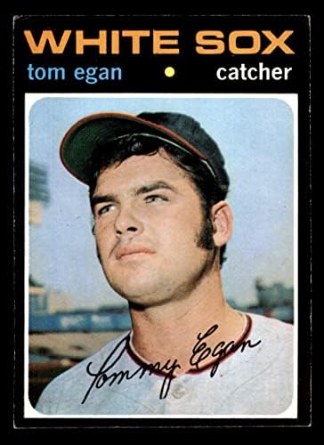 1971 Topps 537 Tom Egan Chicago White Sox (Beyzbol Kartı) ESKİ+ White Sox