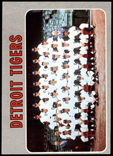 1970 Topps 579 Kaplanlar Takımı Detroit Kaplanları (Beyzbol Kartı) VG Kaplanları