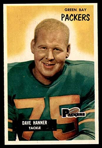 1955 Okçu 131 Dave Hanner Green Bay Packers (Futbol Kartı) NM Packers Arkansas