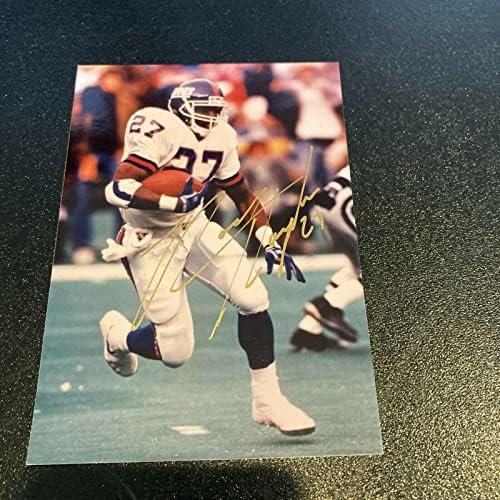 Rodney Hampton İmzalı İmzalı Fotoğraflar NFL - İmzalı NFL Fotoğrafları