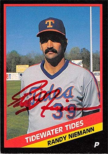 İmza Deposu 619452 Randy Niemann İmzalı Beyzbol Kartı - 1988 CMC-No. 10 Tidewater Tides Mets Küçük Lig 67