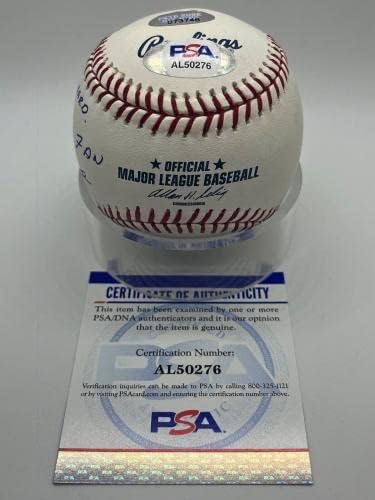 Pete Rose, Richard'a Büyük Bir Hayran Beyzbol PSA DNA İmzalı Beyzbol Topları için Kişiselleştirilmiş İmza İmzaladı