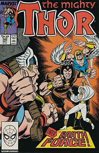 Thor 395 VF / NM; Marvel çizgi romanı / 1. Görünüm Dünya Gücü