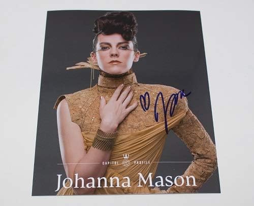 Açlık Oyunları: Ateşi Yakalamak Johanna Mason Jena Malone İmzalı 8x10 Parlak Fotoğraf Loa