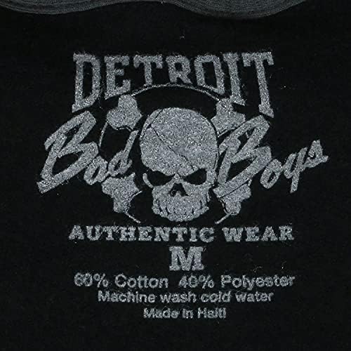 Detroit Bad Boys Giyim-Tarihi Erkek Bisiklet Yaka Sweatshirt