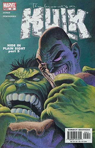 İnanılmaz Hulk, (2. Seri) 59 VF / NM ; Marvel çizgi romanı / Bruce Jones