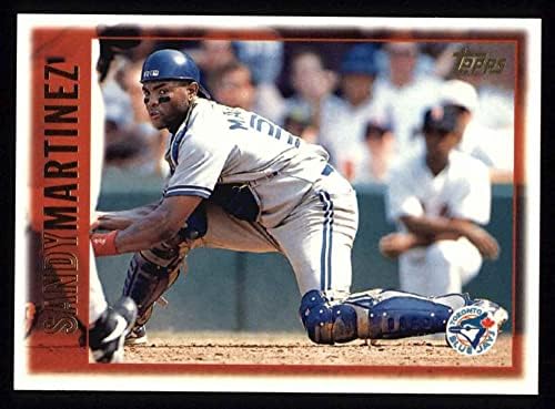 1997 Topps 418 Sandy Martinez Toronto Mavi Jayler (Beyzbol Kartı) NM / MT Mavi Jayler