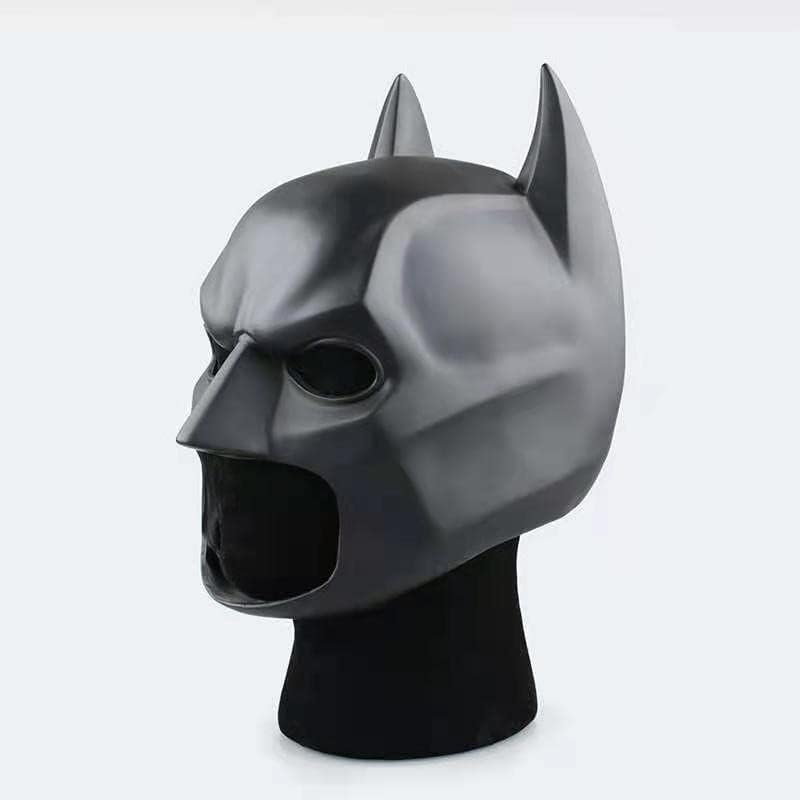 Süper kahraman Maskesi Yumuşak Lateks arkham city karanlık erkek yarasa kostümü